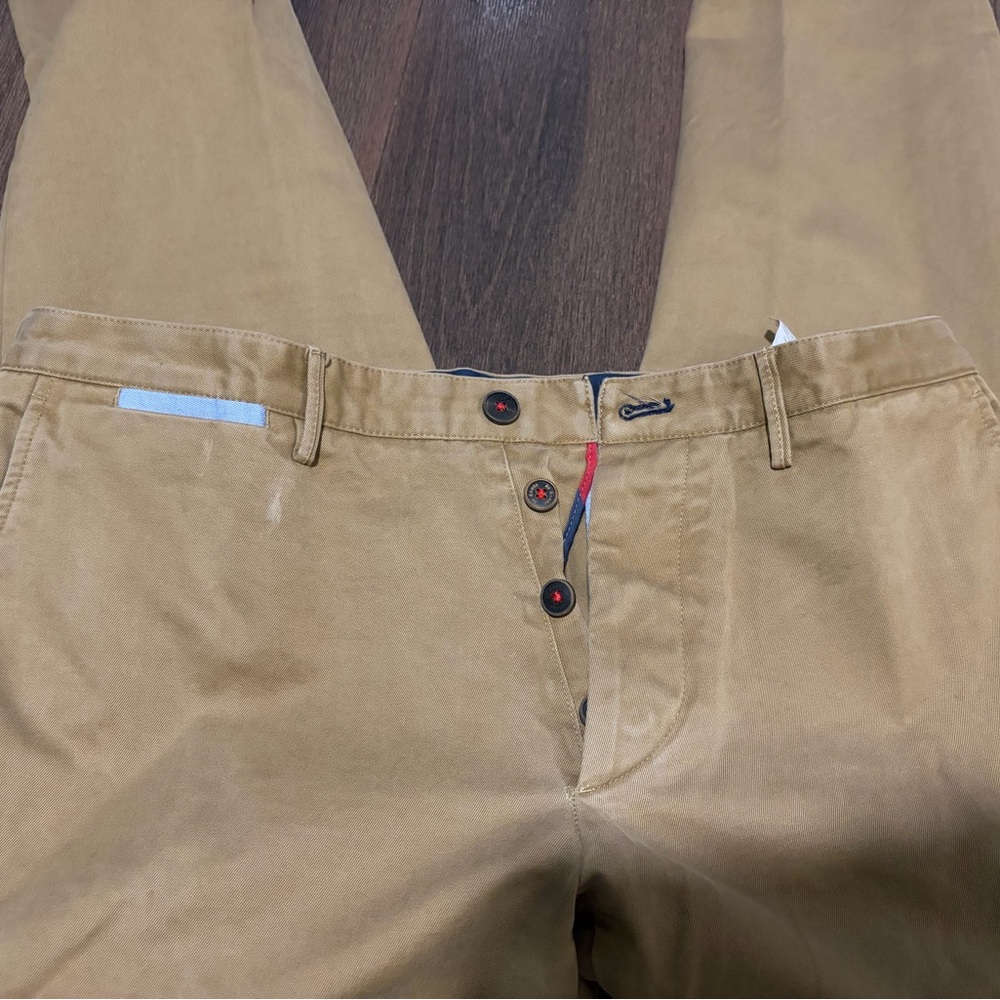 Classic Tan Chinos for Men
